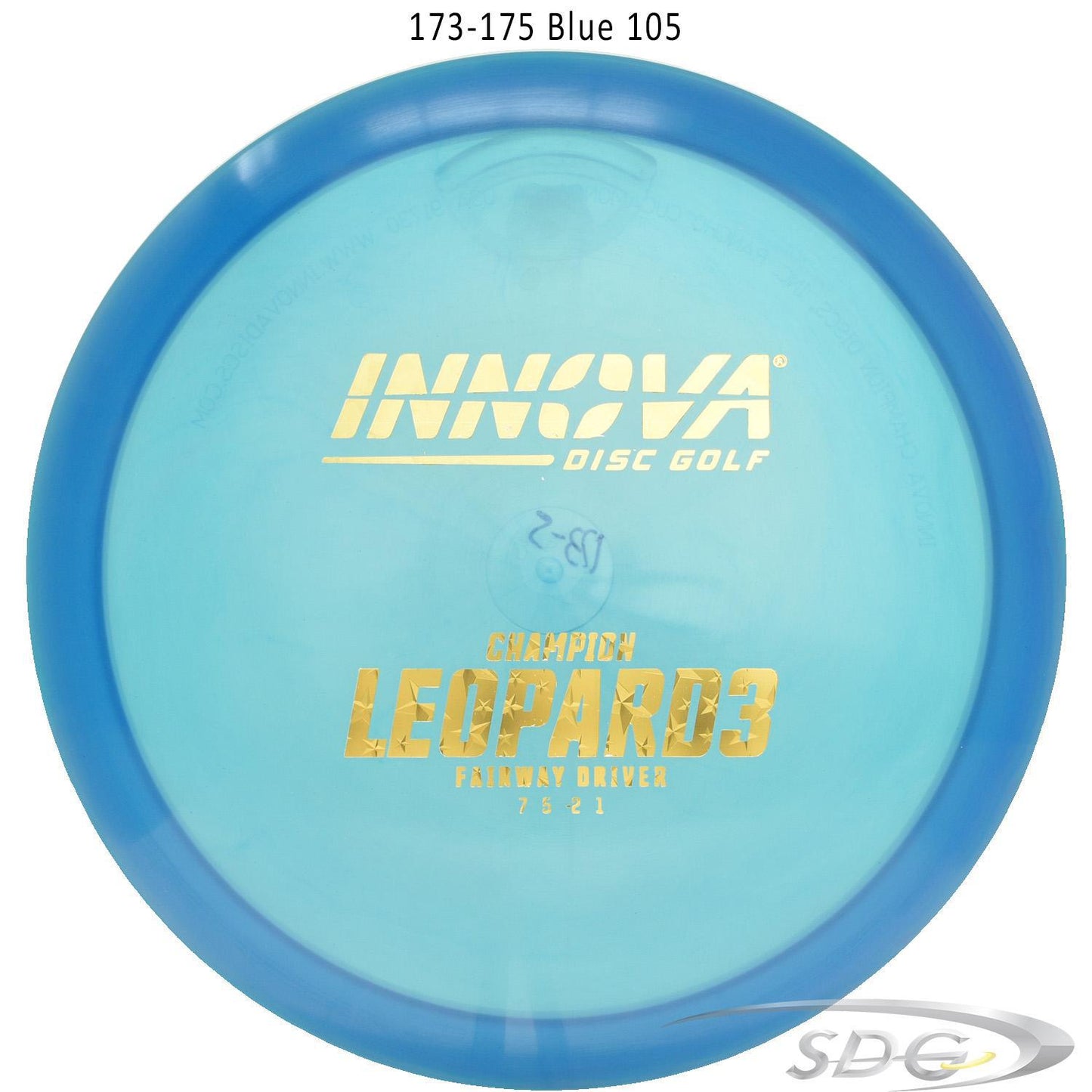 innova-champion-leopard3-disc-golf-fairway-driver 173-175 Blue 105 