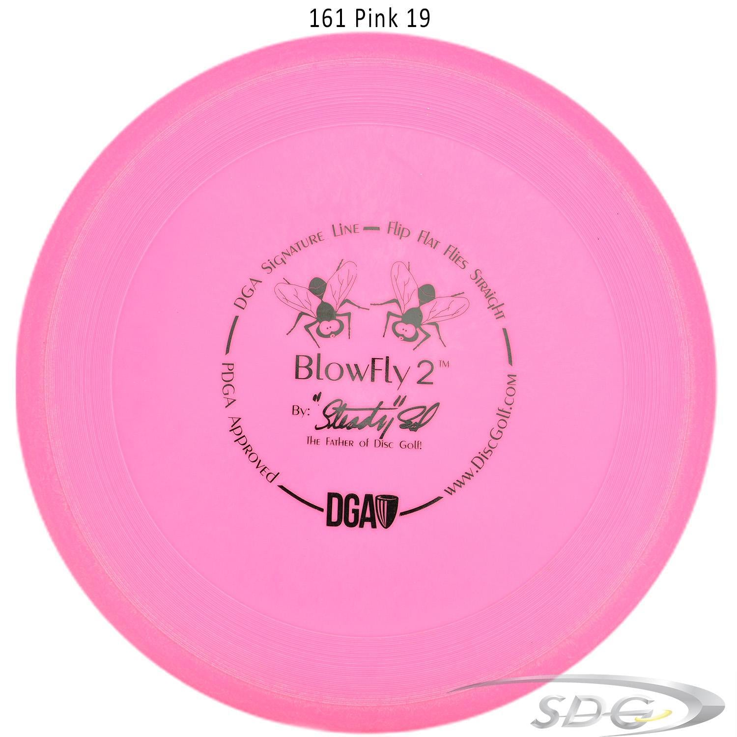 dga-signature-line-blowfly-2-disc-golf-putter 161 Pink 19 