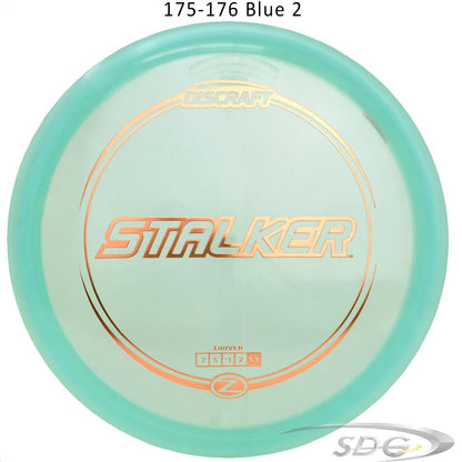 discraft-z-line-stalker-disc-golf-fairway-driver 175-176 Blue 2