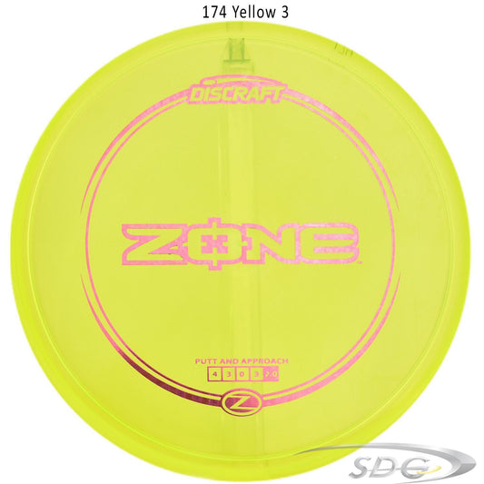discraft-z-line-zone-disc-golf-putter 174 Yellow 3