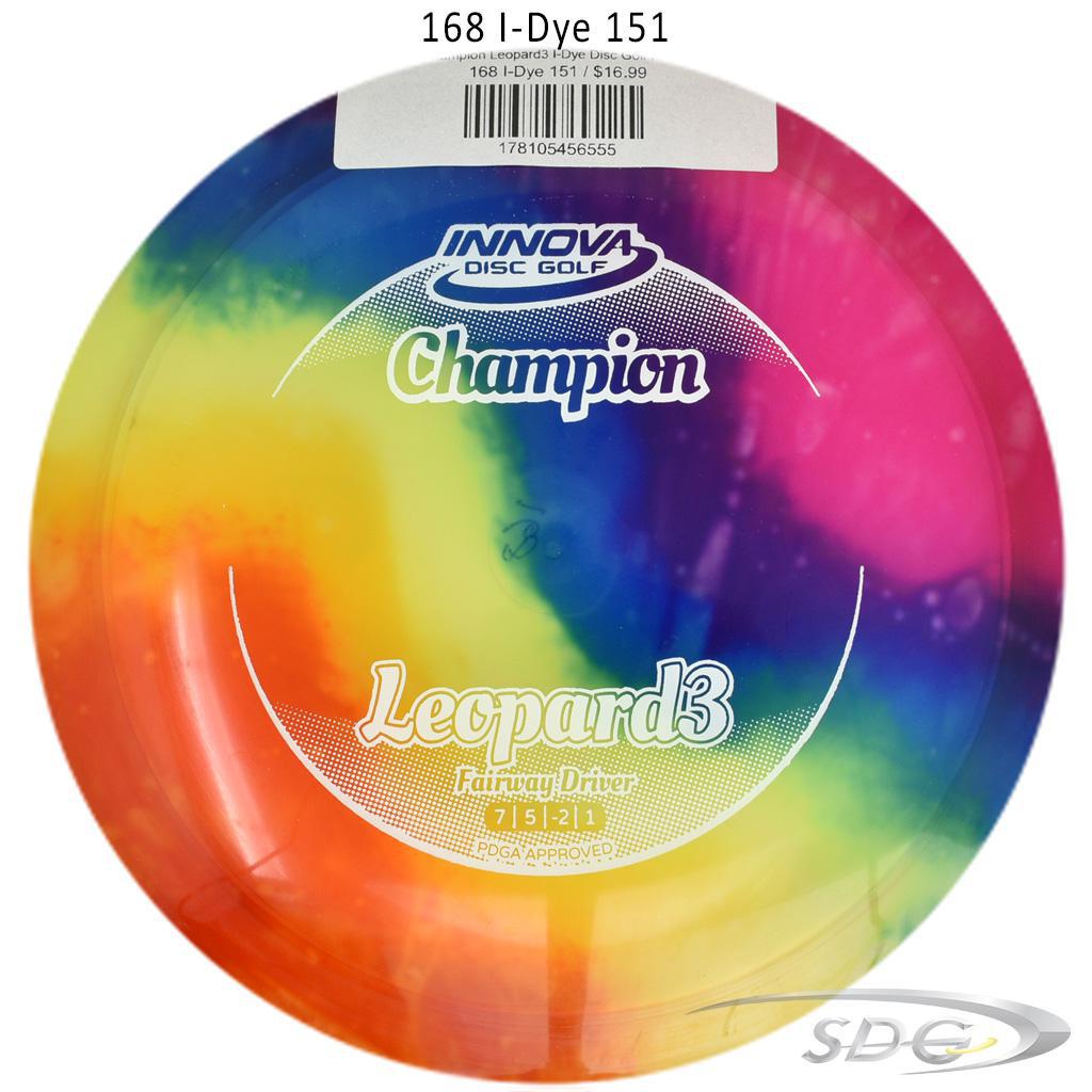 innova-champion-leopard3-i-dye-disc-golf-fairway-driver 168 I-Dye 151 