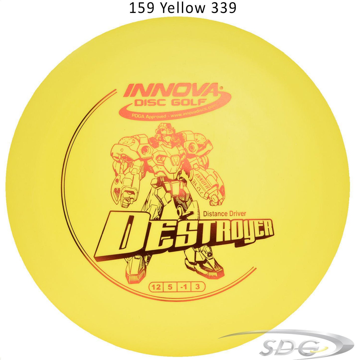 innova-dx-destroyer-disc-golf-distance-driver 159 Yellow 339 