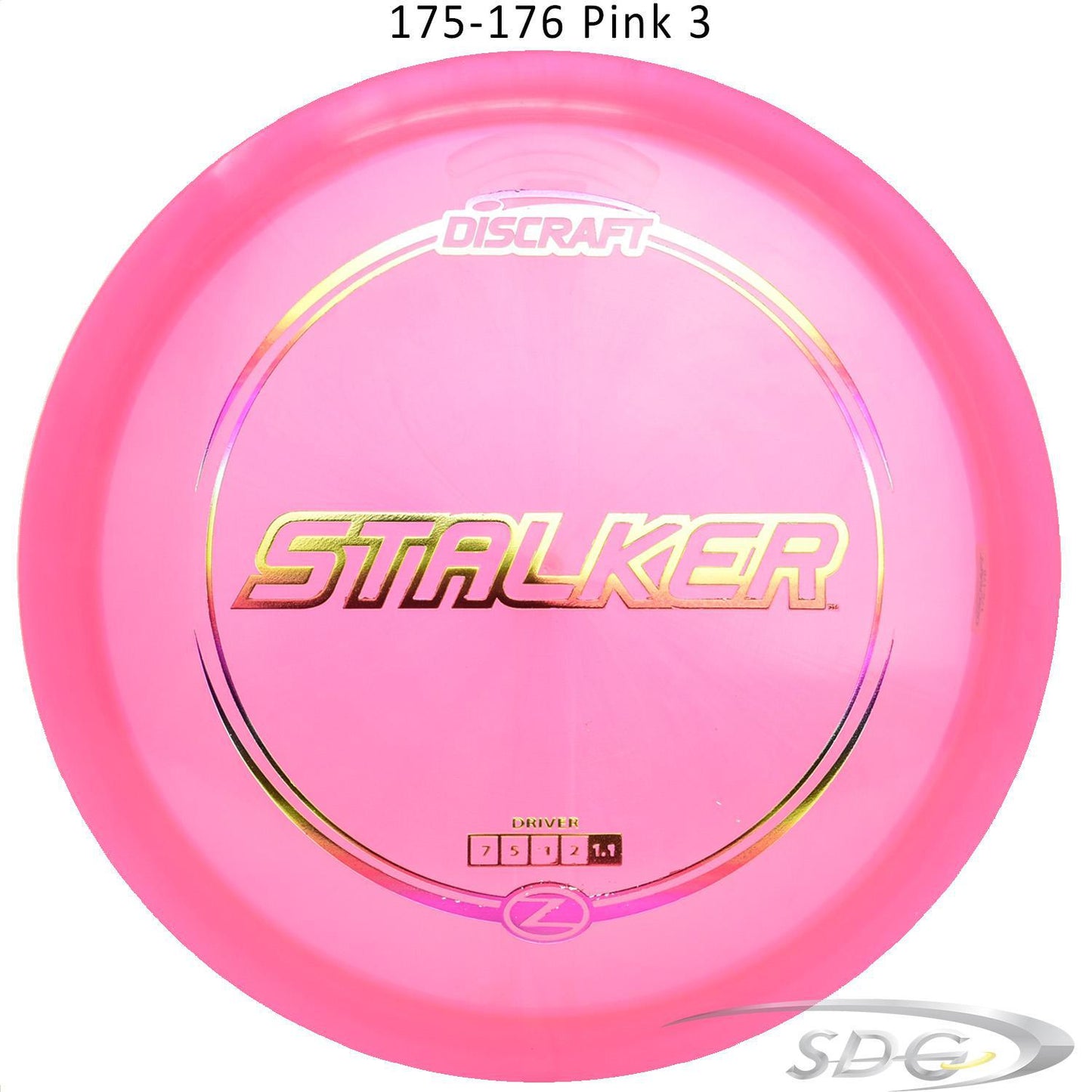 discraft-z-line-stalker-disc-golf-fairway-driver 175-176 Pink 3 