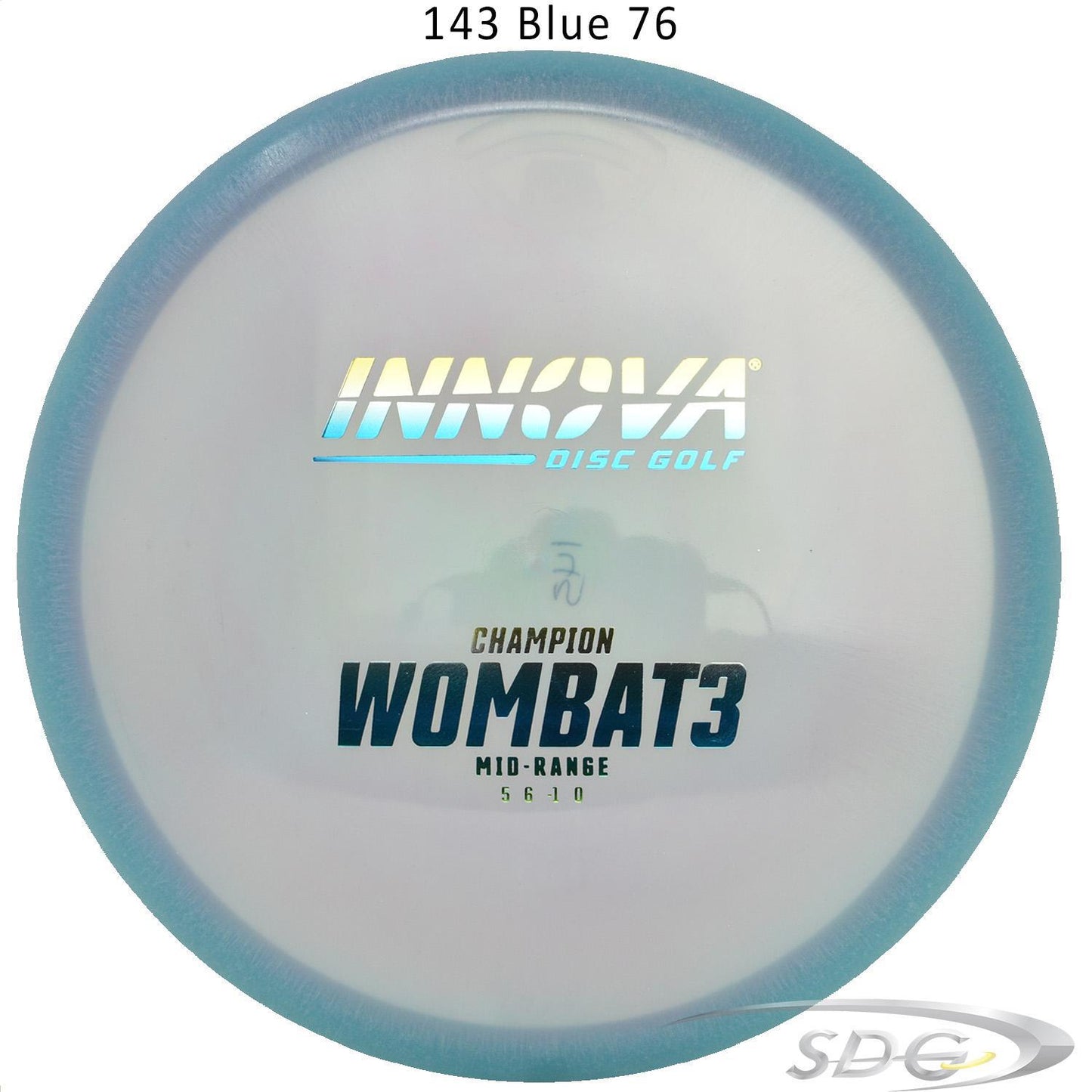 innova-champion-wombat3-disc-golf-mid-range 143 Blue 76 