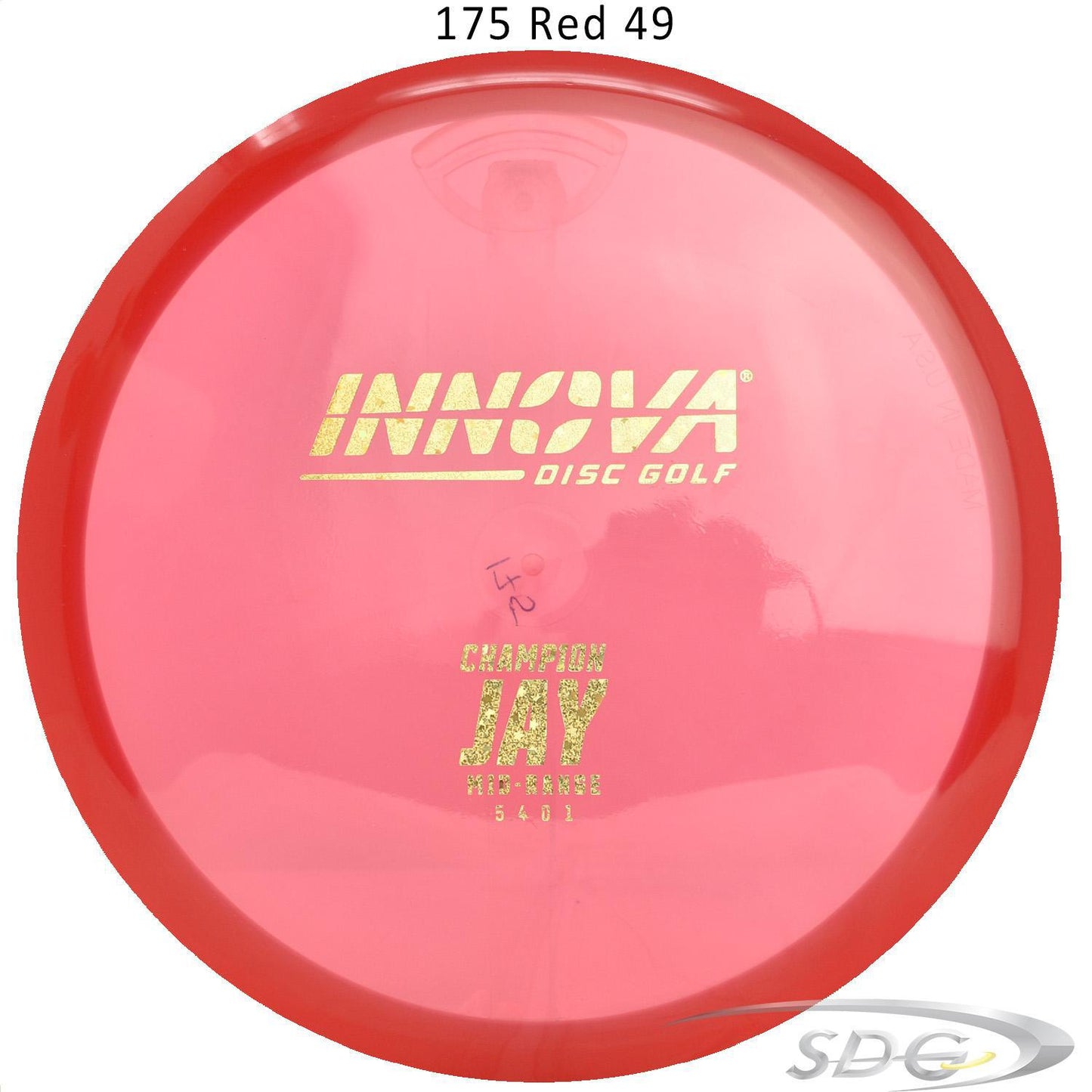 innova-champion-jay-disc-golf-mid-range 175 Red 49 