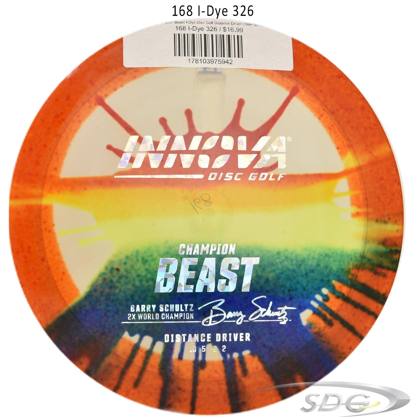 innova-champion-beast-i-dye-disc-golf-distance-driver 168 I-Dye 326