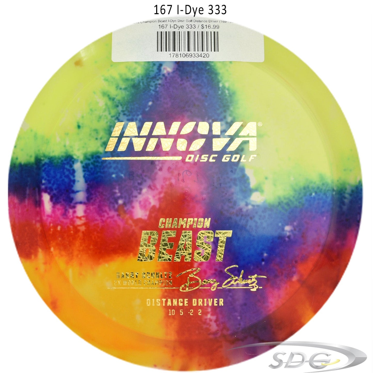innova-champion-beast-i-dye-disc-golf-distance-driver 167 I-Dye 333