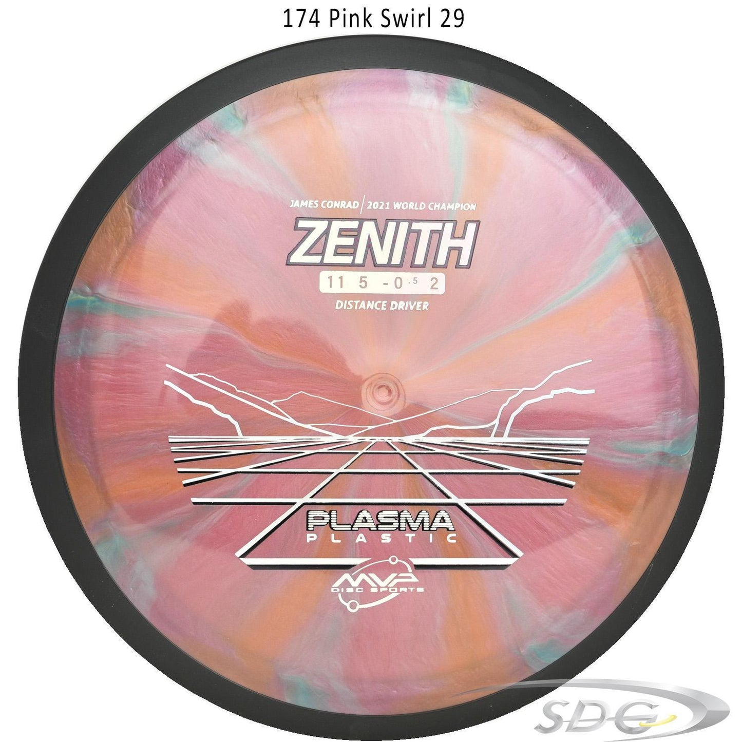 mvp-plasma-zenith-disc-golf-distance-driver 174 Pink Swirl 29 