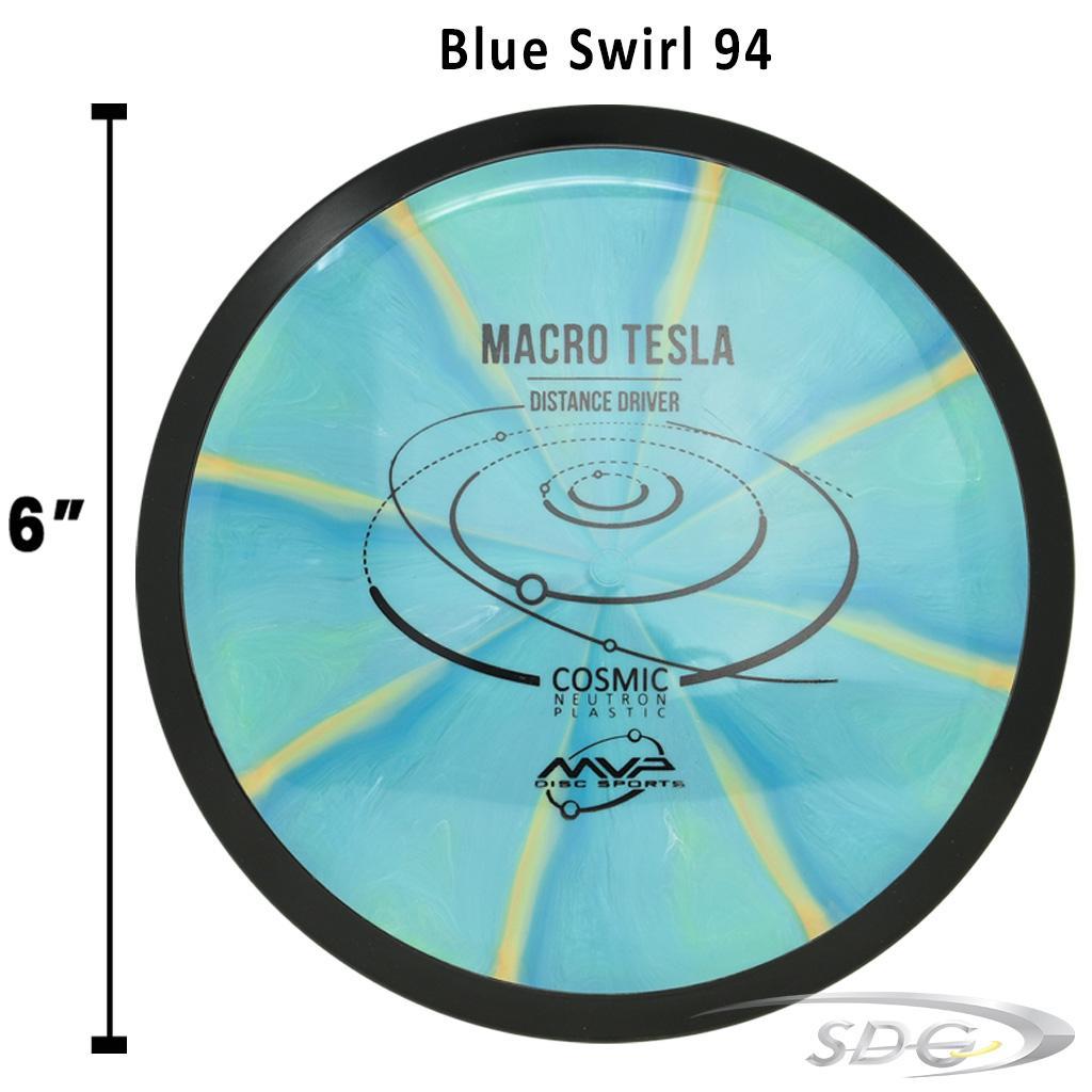 mvp-cosmic-neutron-tesla-macro-disc-golf-mini-marker Blue Swirl 94 