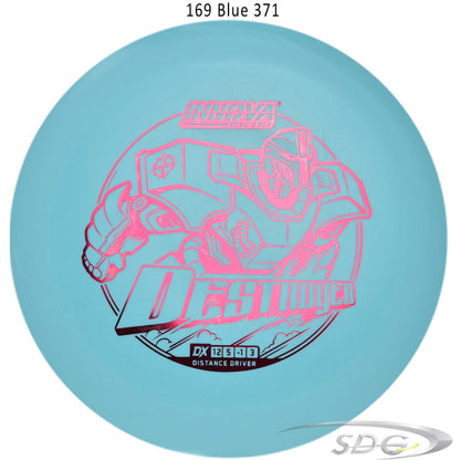 innova-dx-destroyer-disc-golf-distance-driver 169 Blue 371 