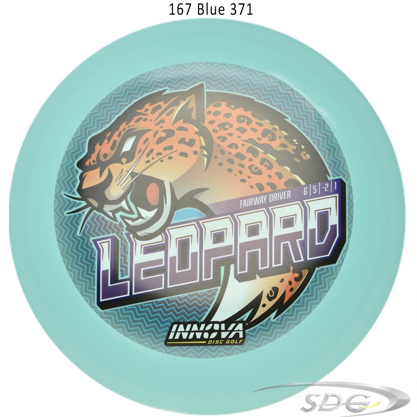 innova-dx-leopard-disc-golf-fairway-driver 167 Blue 371 