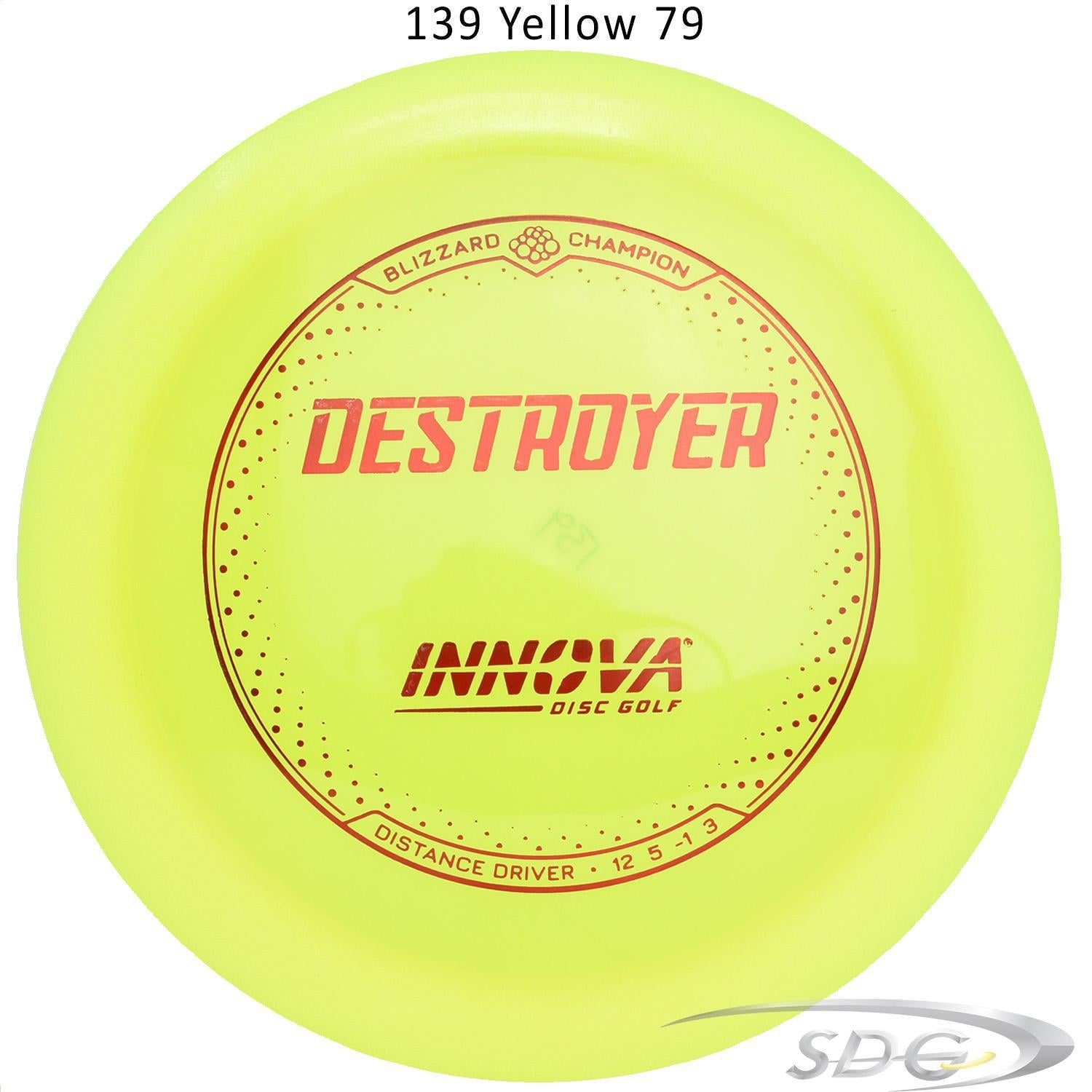 innova-blizzard-champion-destroyer-disc-golf-distance-driver 139 Yellow 79