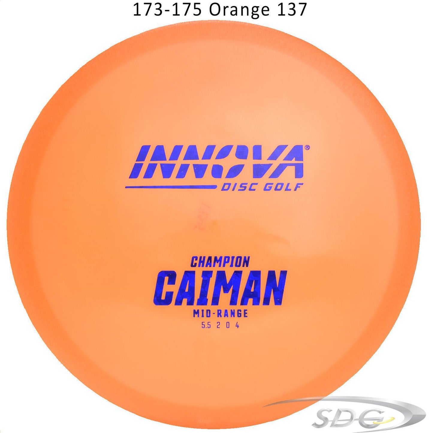 innova-champion-caiman-disc-golf-mid-range 173-175 Orange 137 