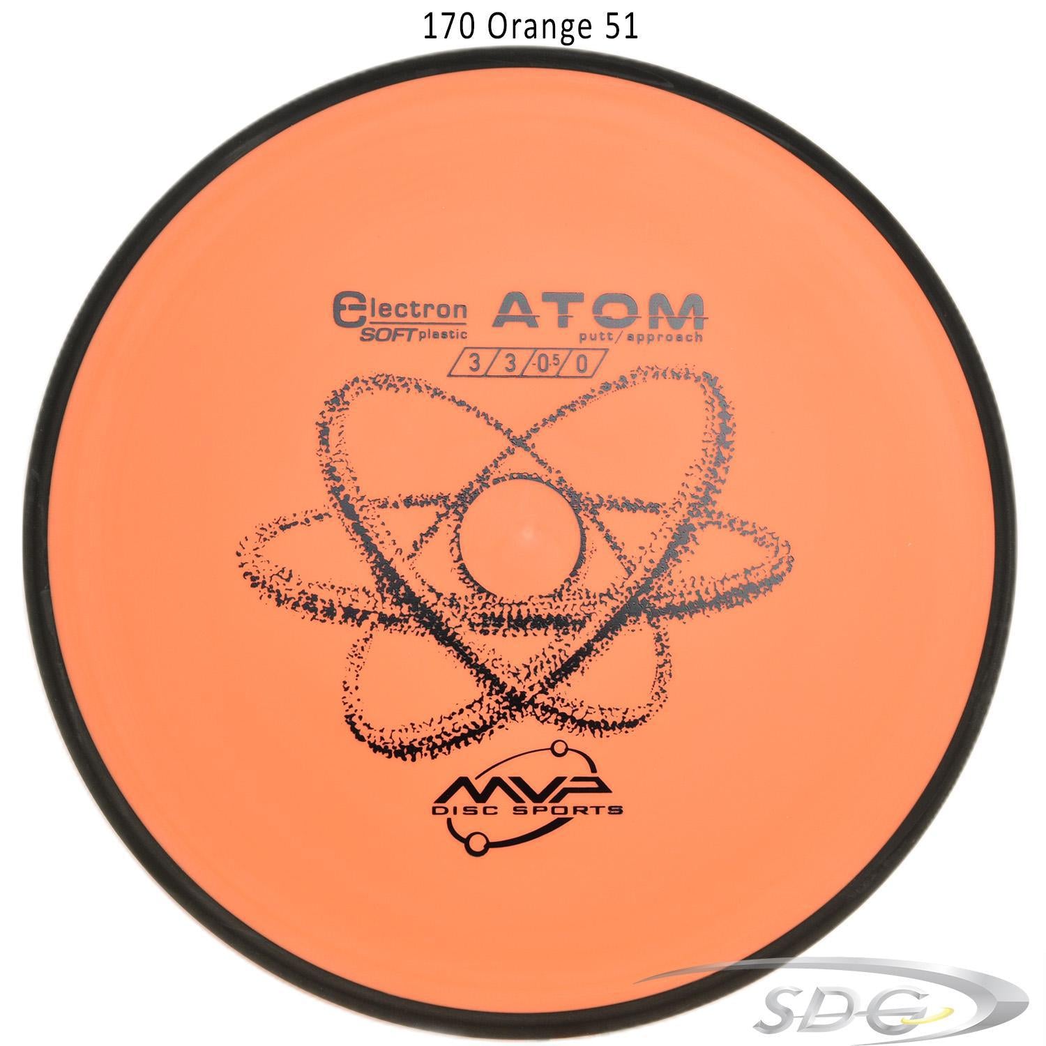 mvp-electron-atom-soft-disc-golf-putt-approach 170 Orange 51 