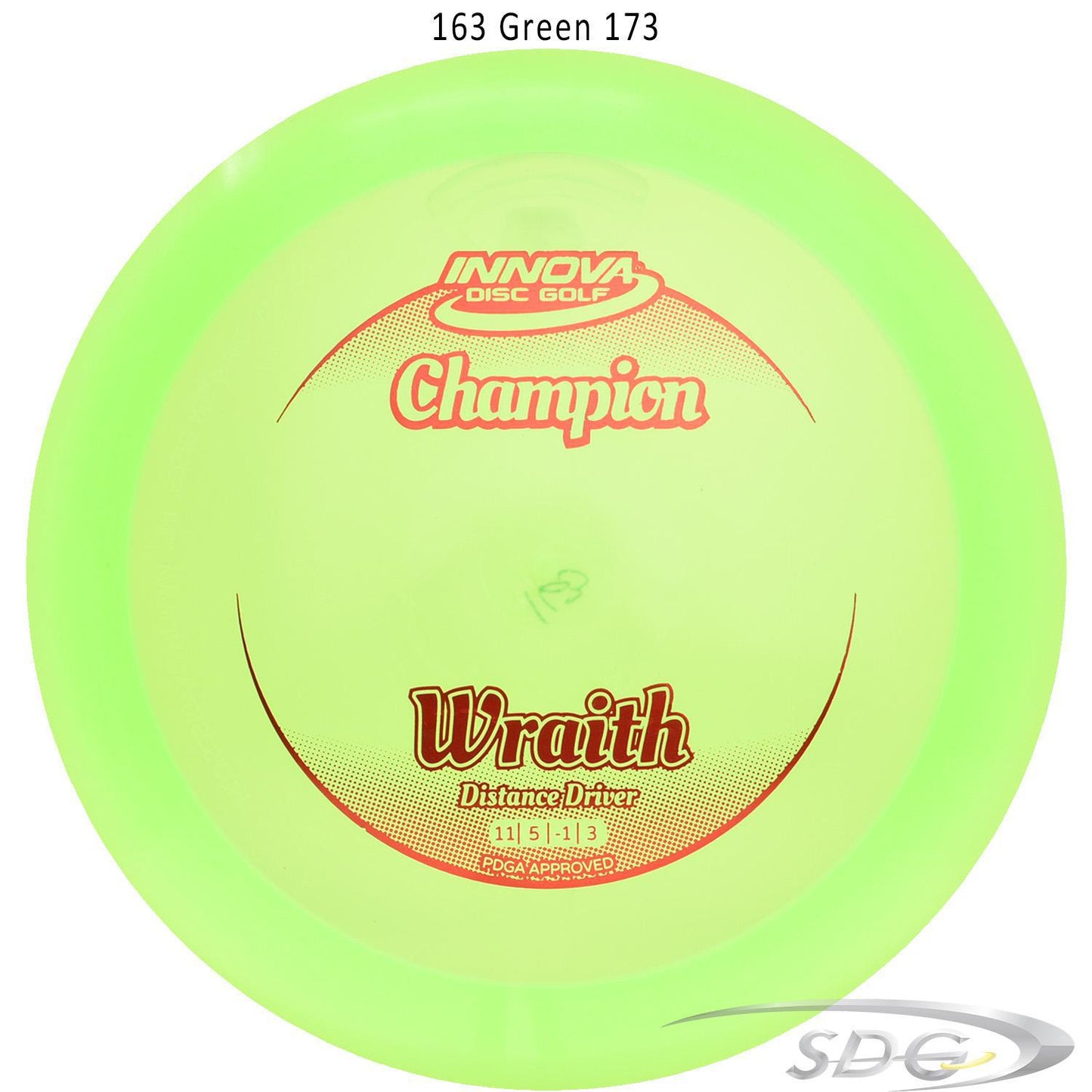 innova-champion-wraith-disc-golf-distance-driver 163 Green 173 
