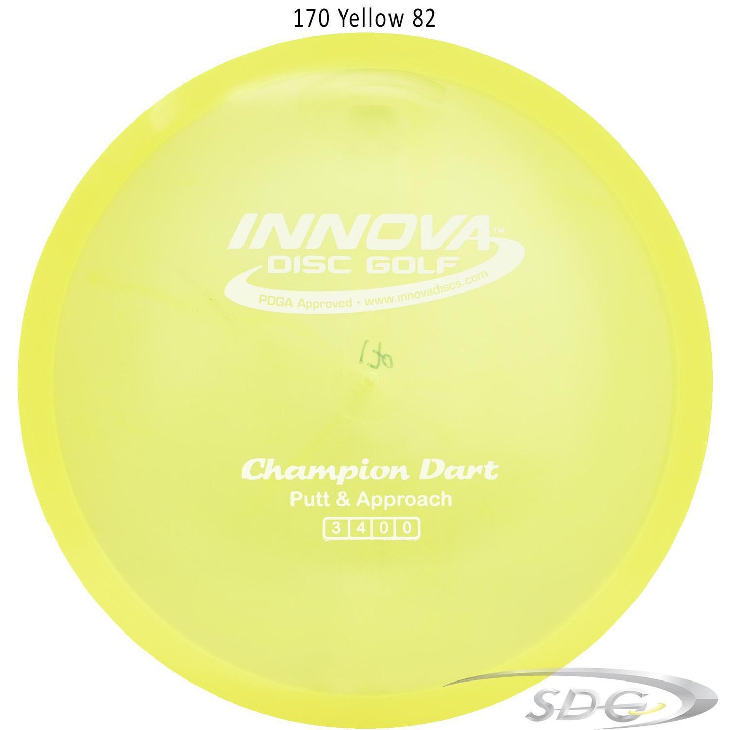 innova-champion-dart-disc-golf-putter 170 Yellow 82 