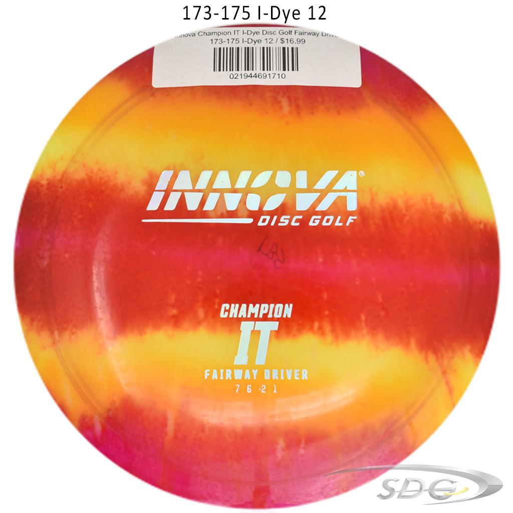 innova-champion-it-i-dye-disc-golf-fairway-driver 173-175 I-Dye 12 