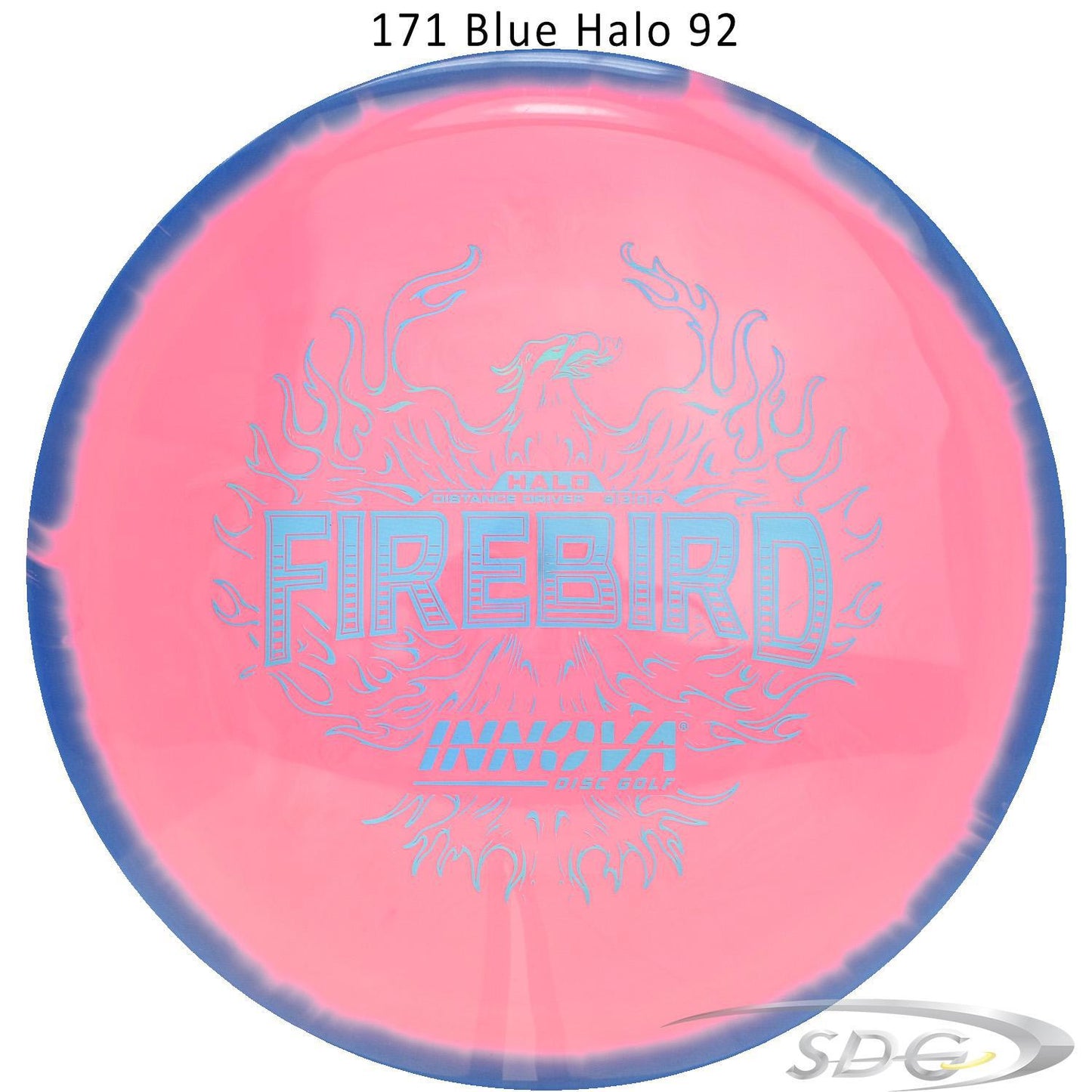 innova-halo-star-firebird-disc-golf-distance-driver 171 Blue Halo 92 