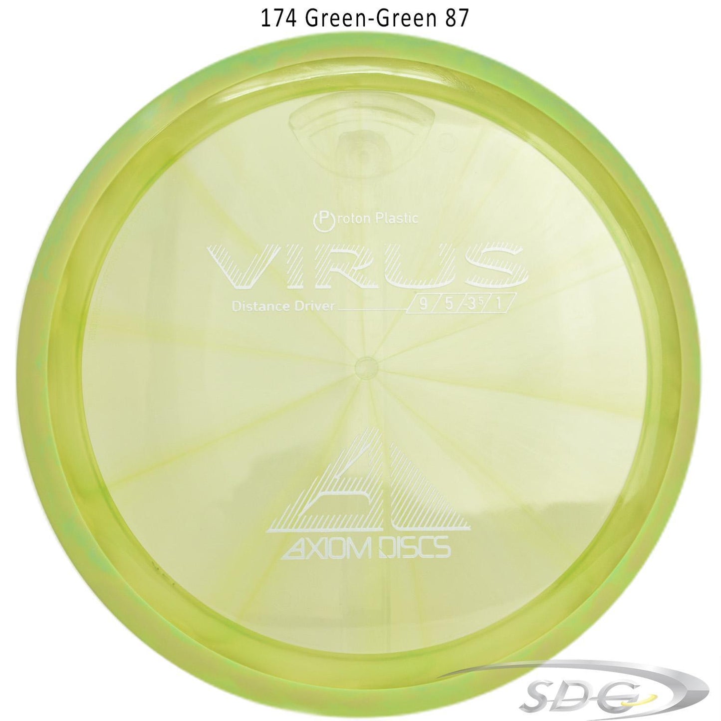 axiom-proton-virus-disc-golf-distance-driver 174 Green-Green 87 
