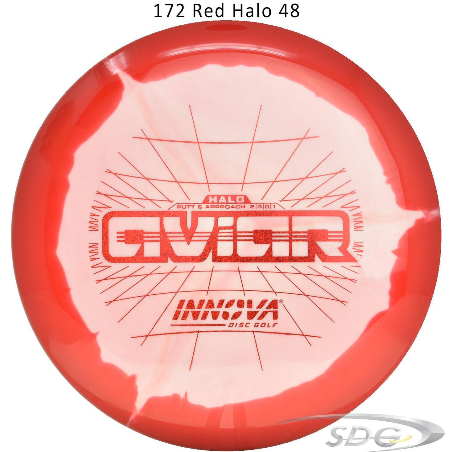innova-halo-star-aviar-disc-golf-putter 172 Red Halo 48 