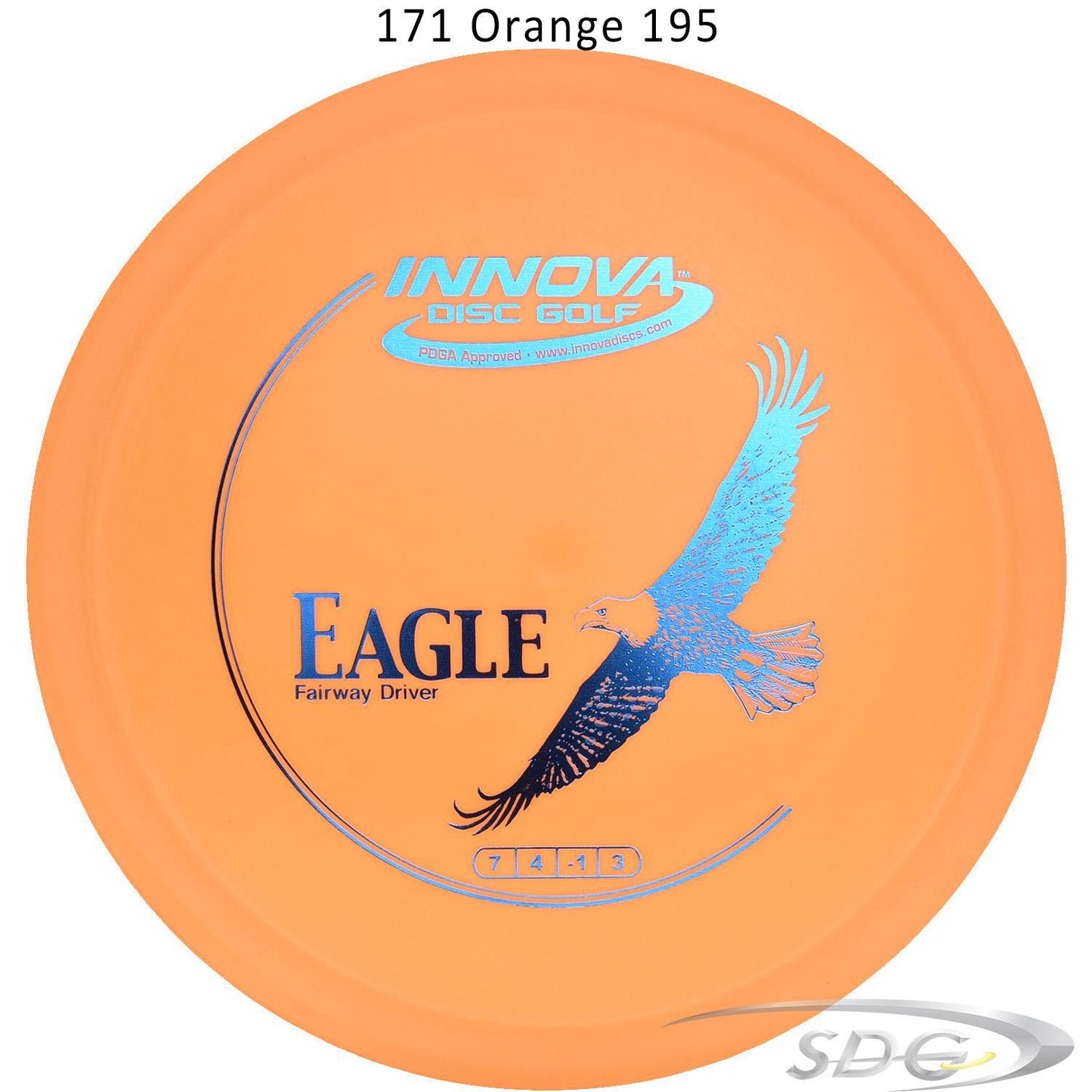 innova-dx-eagle-disc-golf-fairway-driver 171 Orange 195