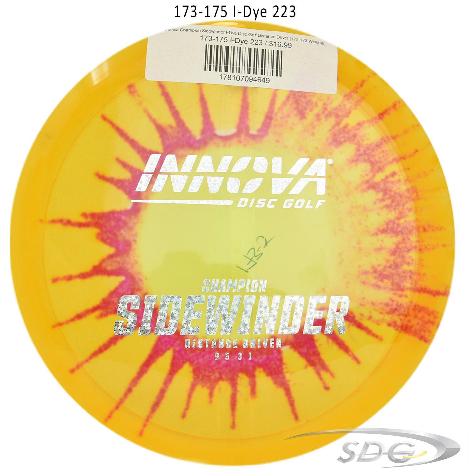 innova-champion-sidewinder-i-dye-disc-golf-distance-driver 173-175 I-Dye 223 