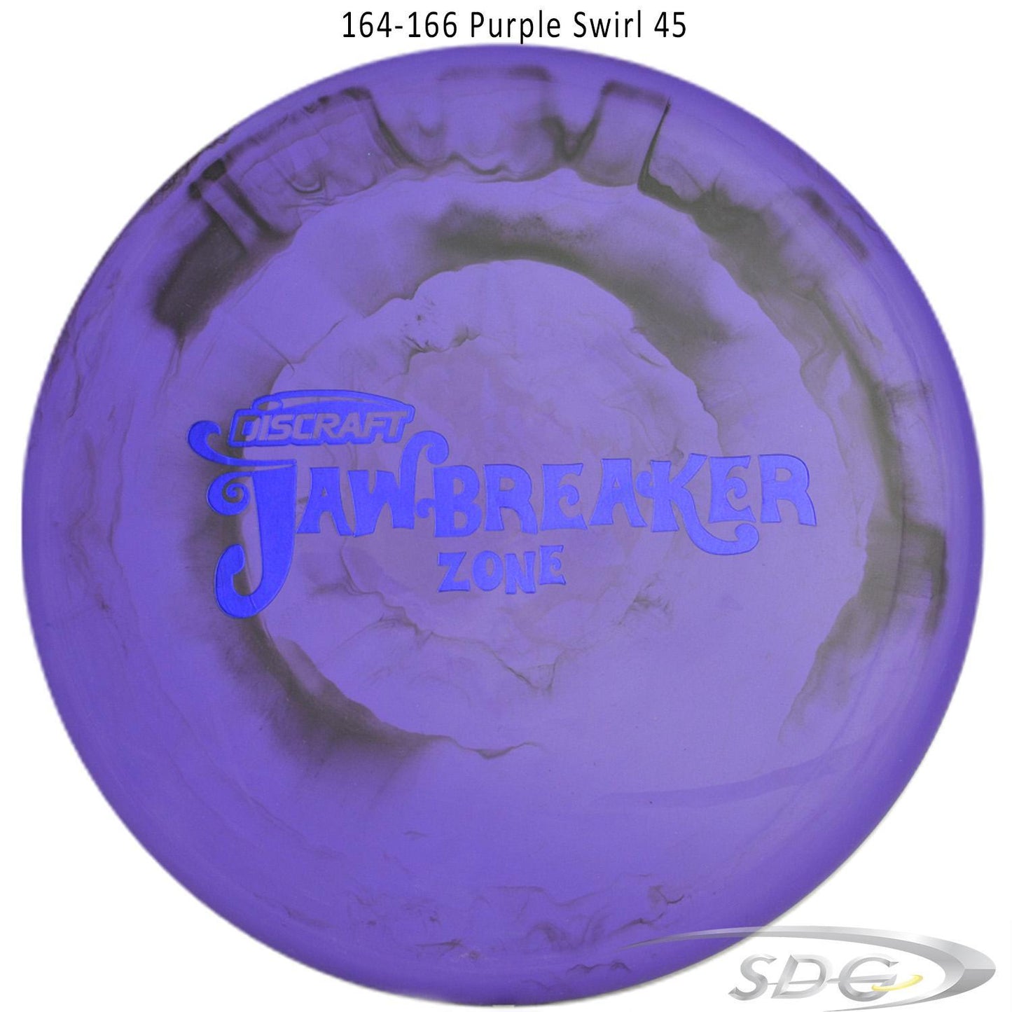 discraft-jawbreaker-zone-disc-golf-putter 164-166 Purple Swirl 45