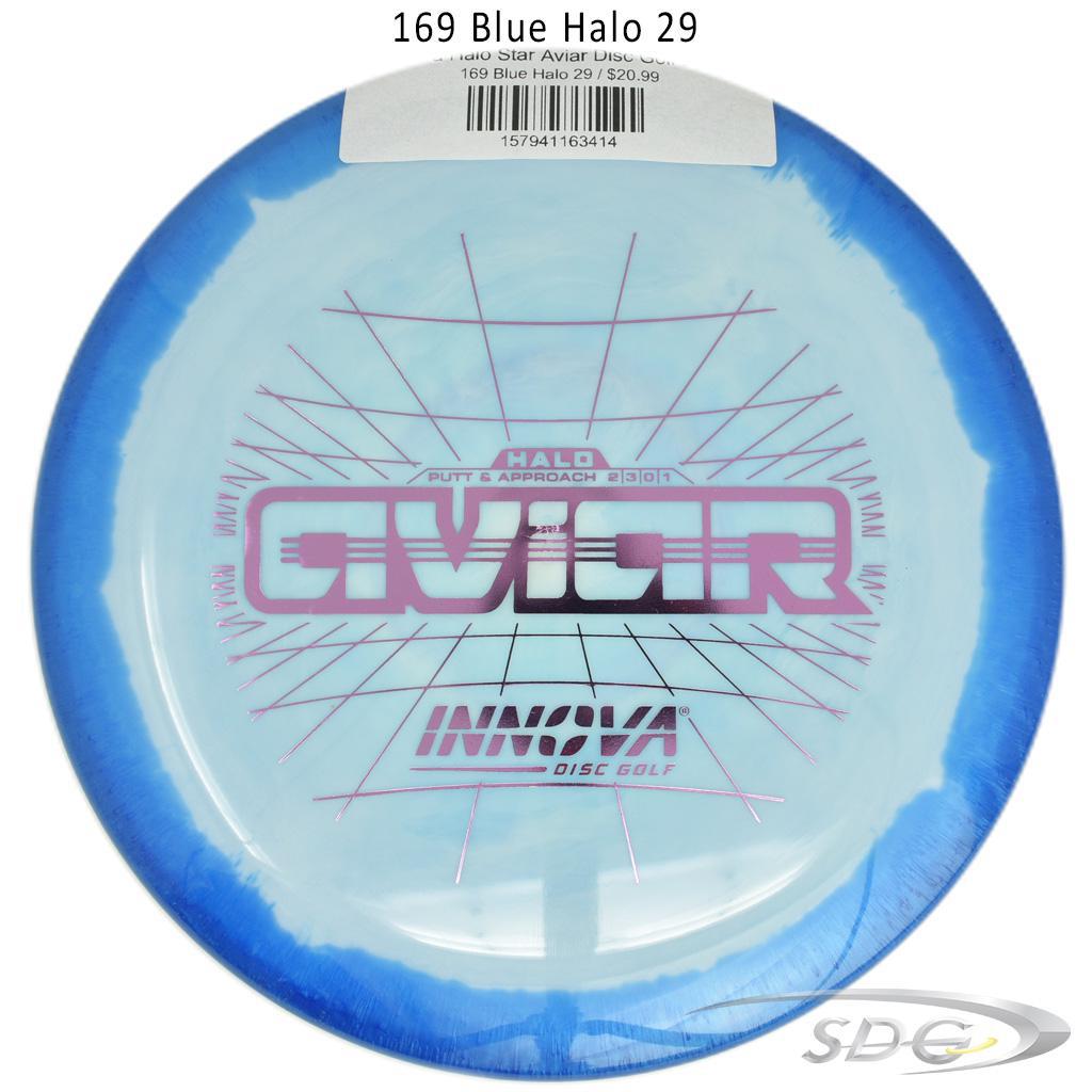 innova-halo-star-aviar-disc-golf-putter 169 Blue Halo 29 