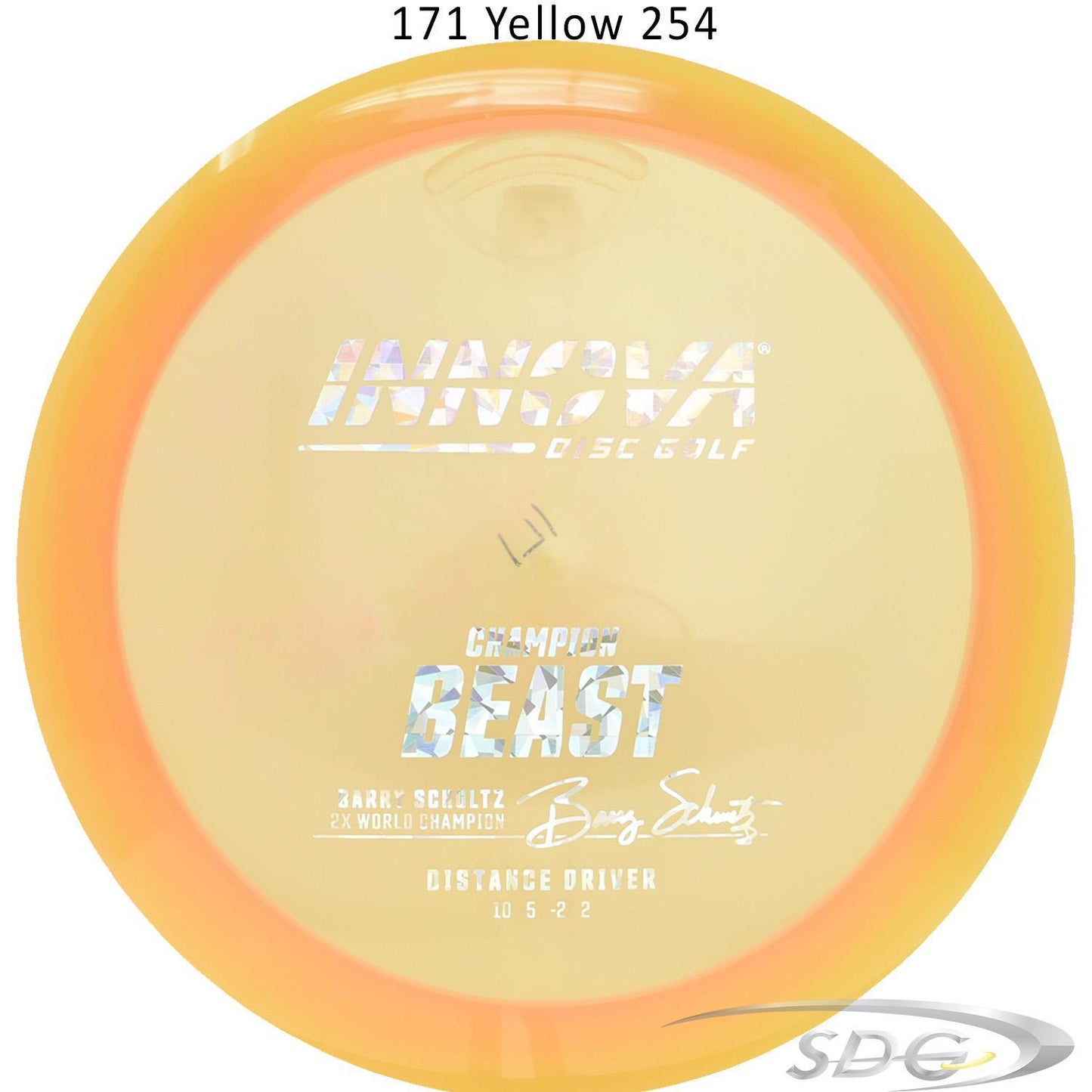 innova-champion-beast-disc-golf-distance-driver 171 Yellow 254