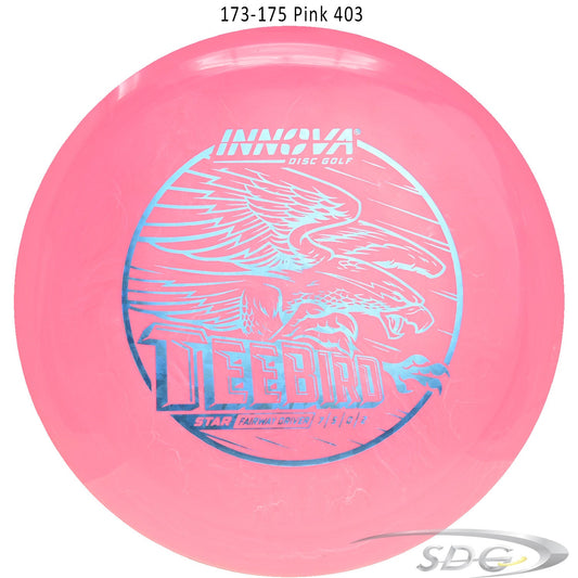innova-star-teebird-disc-golf-fairway-driver 173-175 Pink 403 
