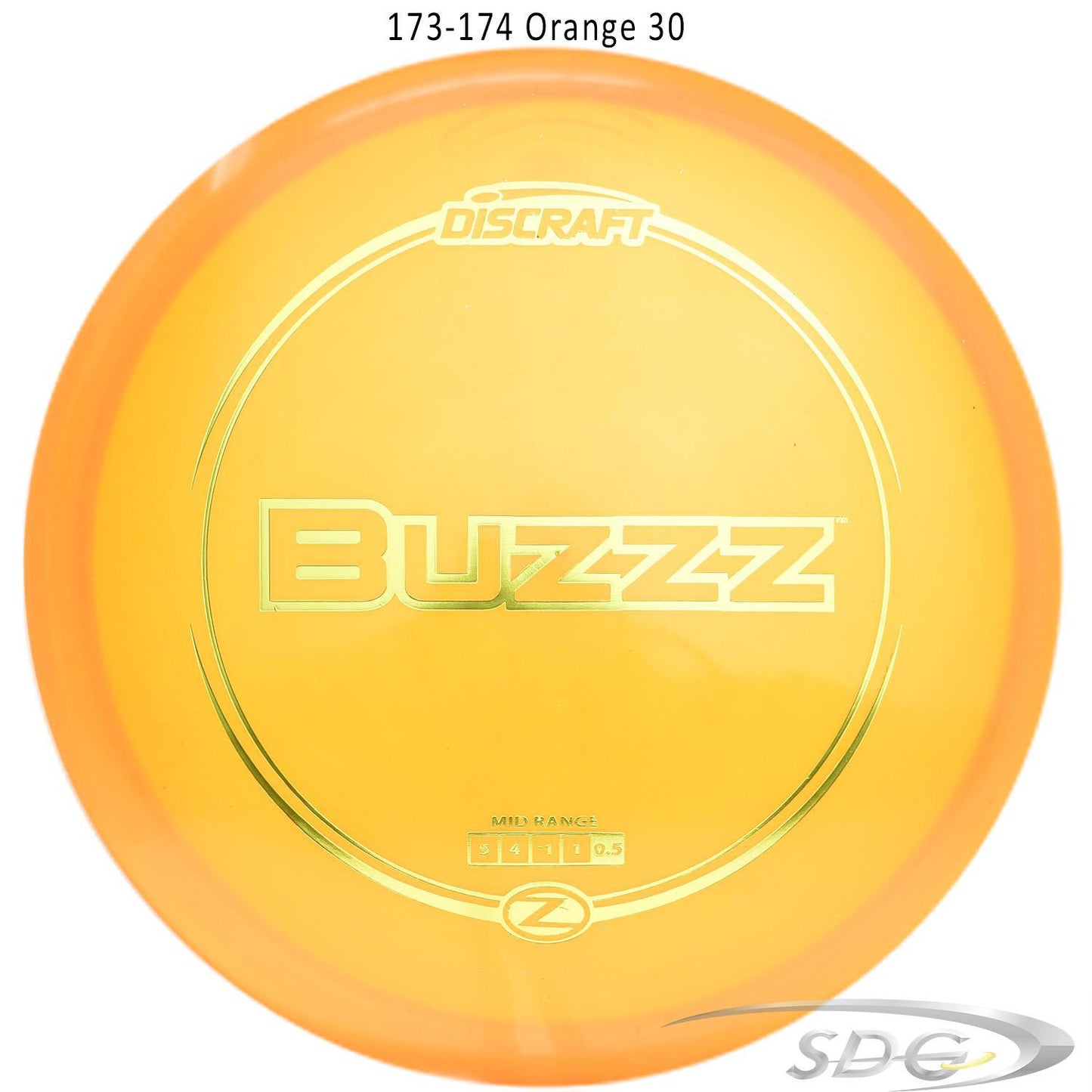 discraft-z-line-buzzz-disc-golf-mid-range 173-174 Orange 30