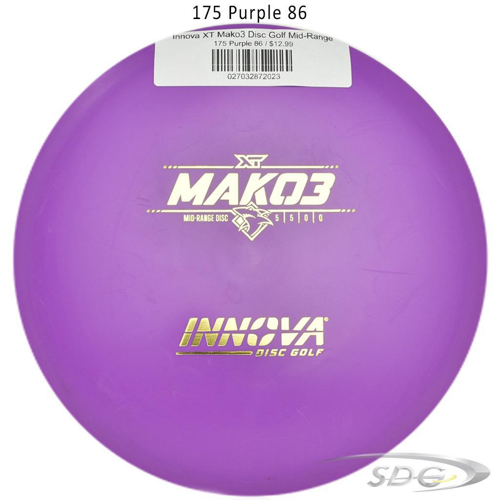 innova-xt-mako3-disc-golf-mid-range 175 Purple 86 