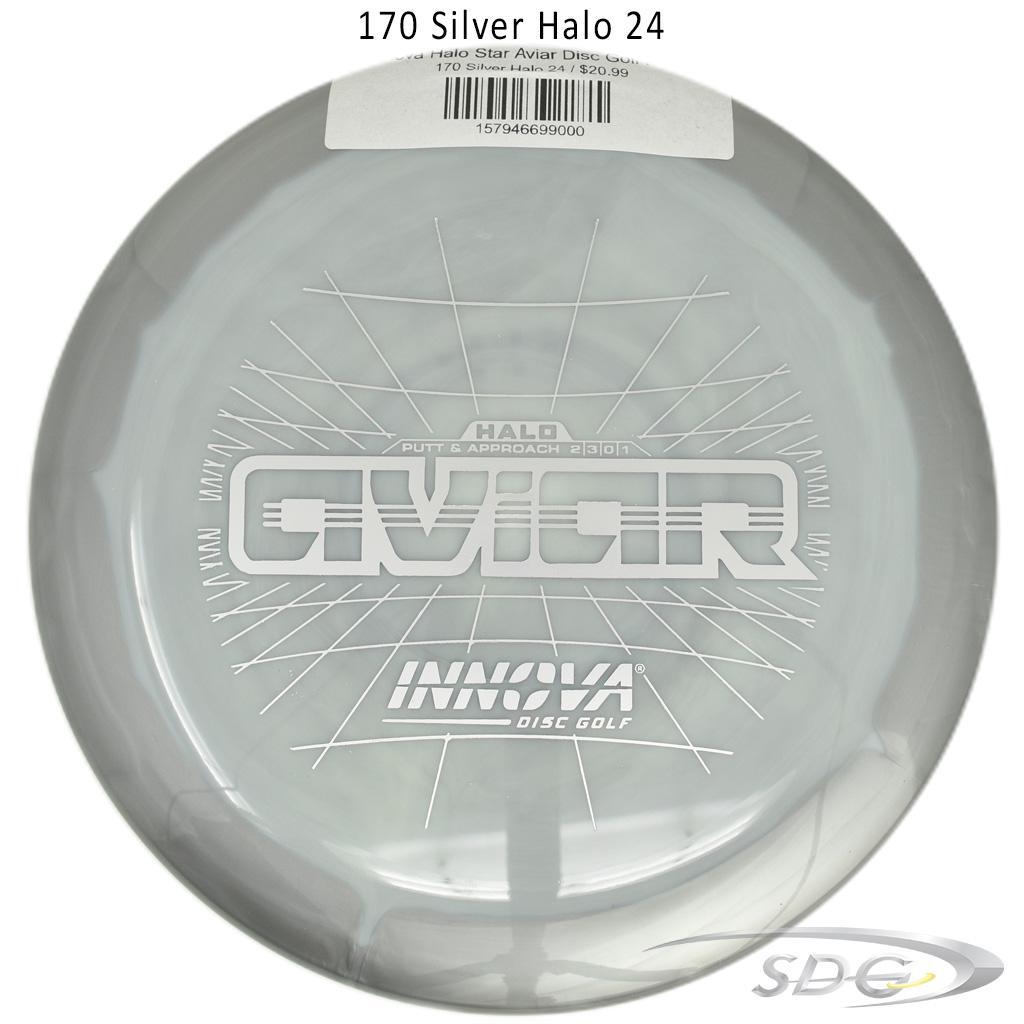 innova-halo-star-aviar-disc-golf-putter 170 Silver Halo 24 