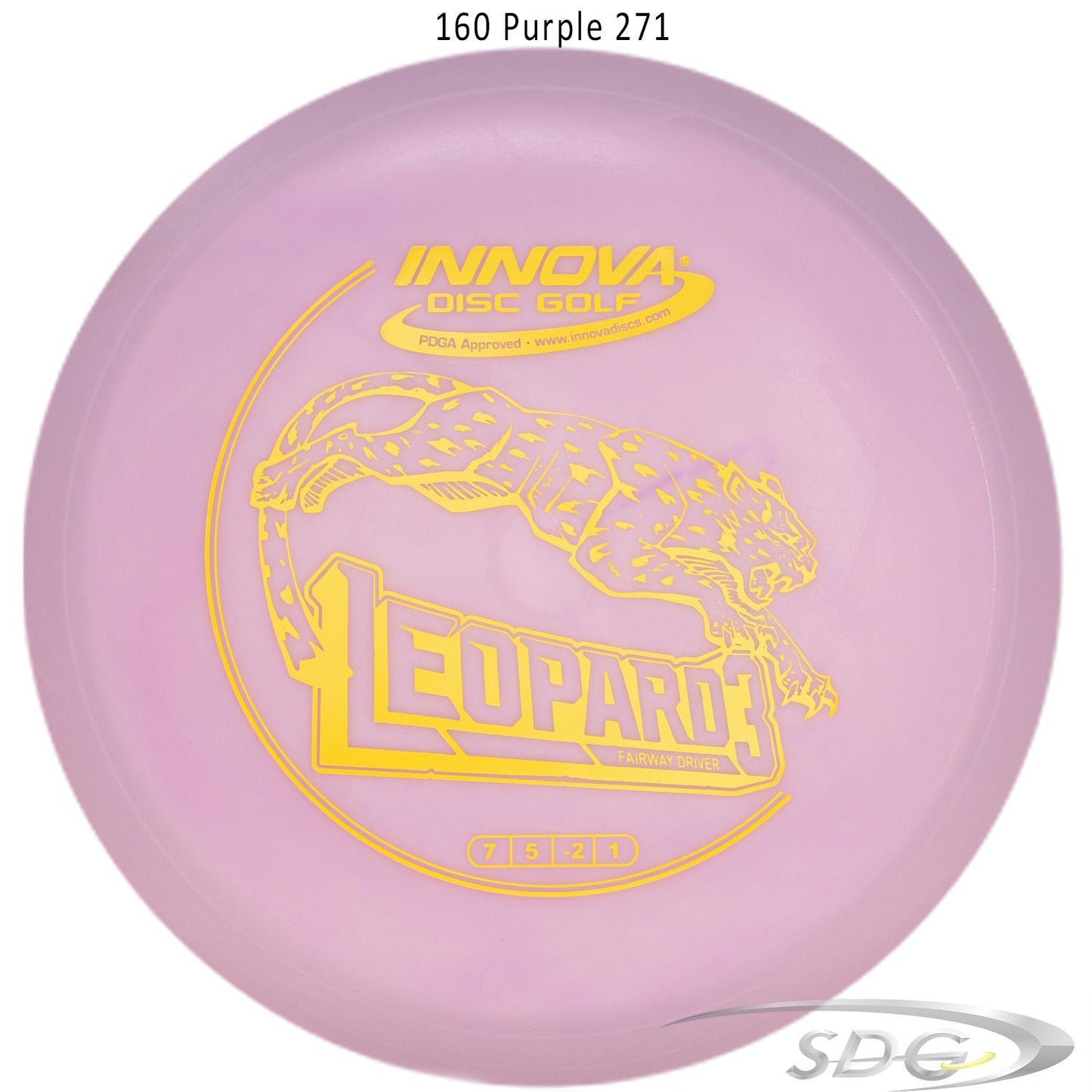 innova-dx-leopard3-disc-golf-fairway-driver 160 Purple 271 