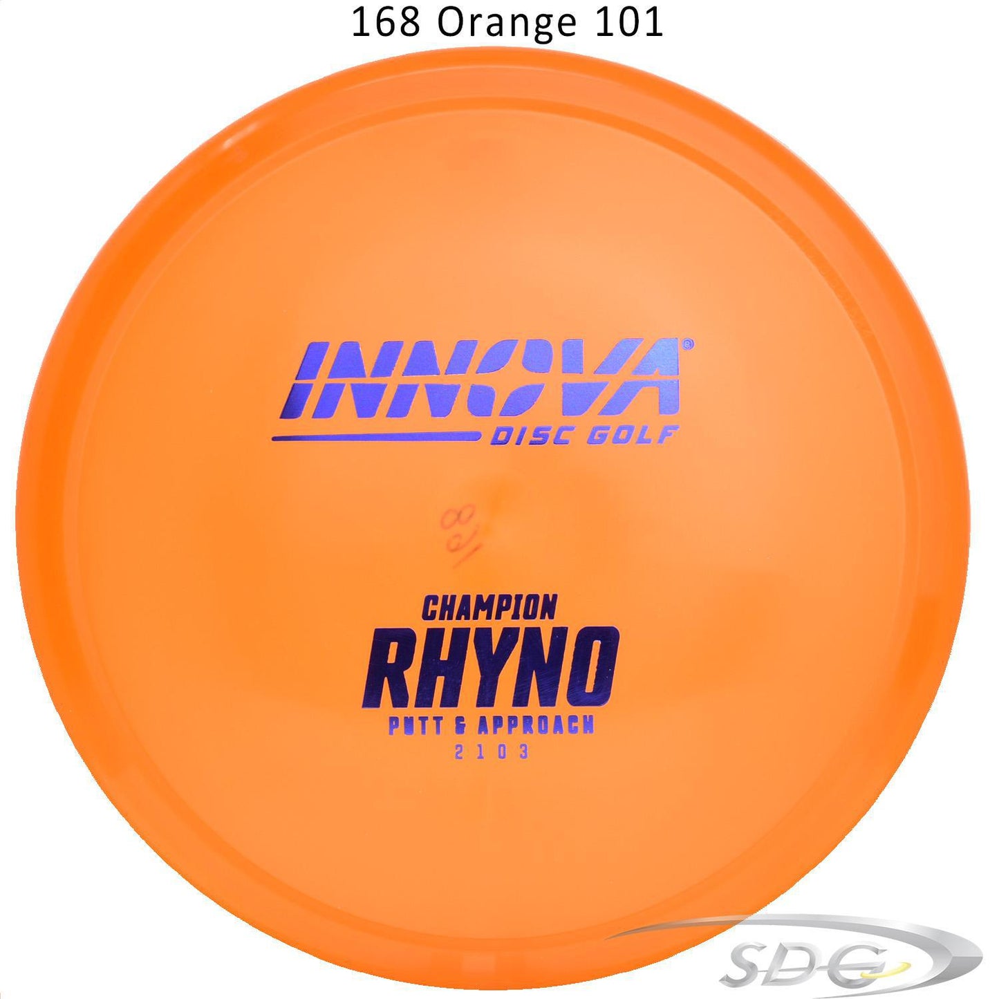 innova-champion-rhyno-disc-golf-putter 168 Orange 101 