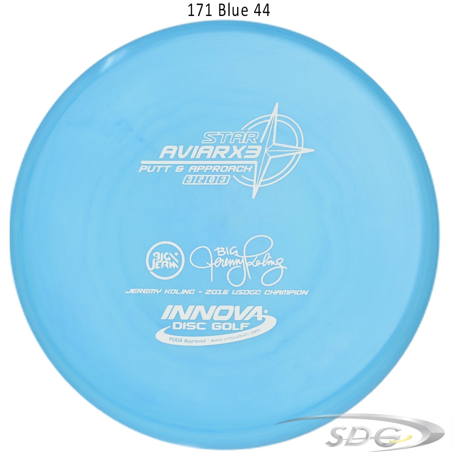 innova-star-aviarx3-jeremy-koling-signature-disc-golf-putter 171 Blue 44 