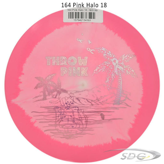 innova-halo-star-mirage-throw-pink-courage-disc-golf-putter 164 Pink Halo 18 
