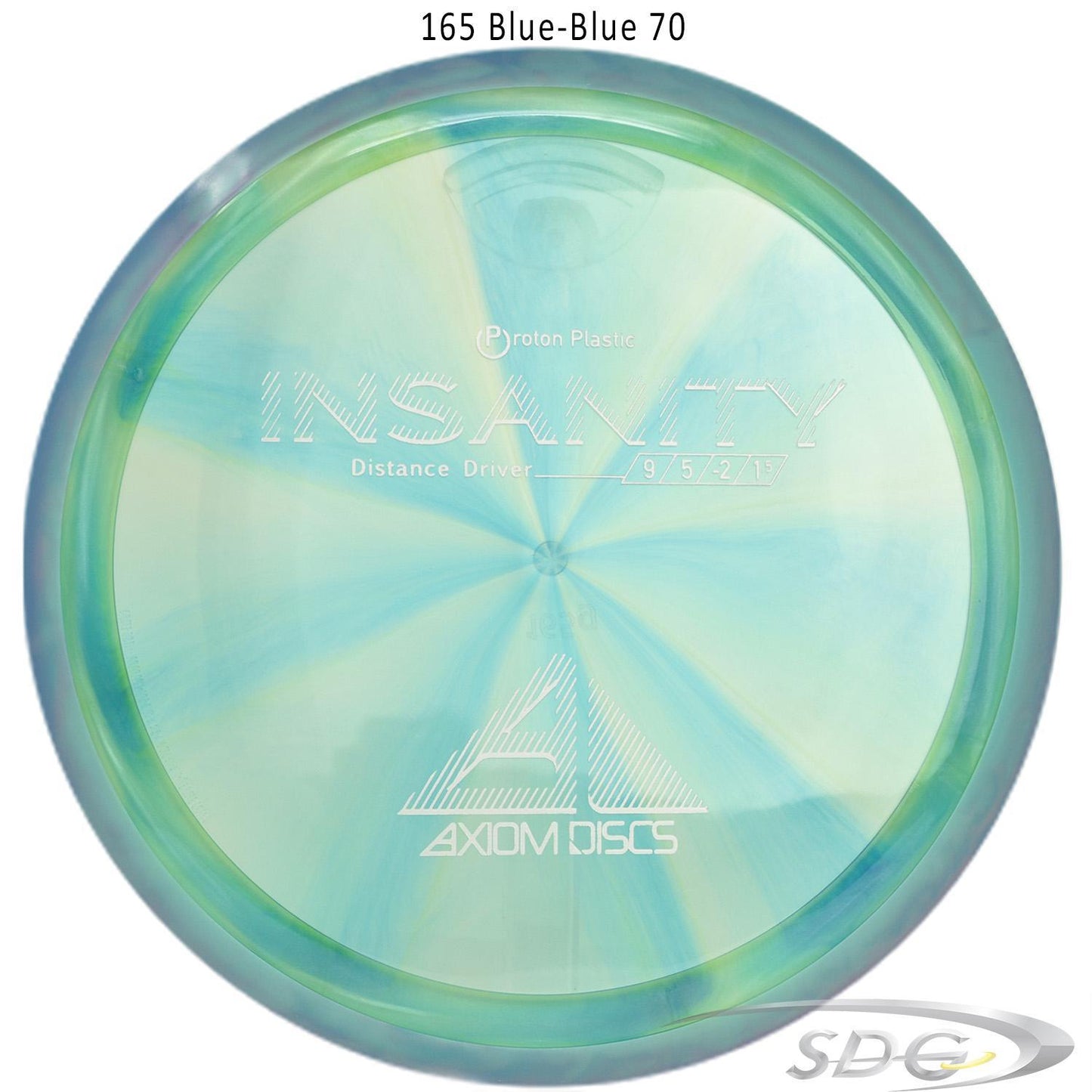 axiom-proton-insanity-disc-golf-distance-driver 165 Blue-Blue 70 