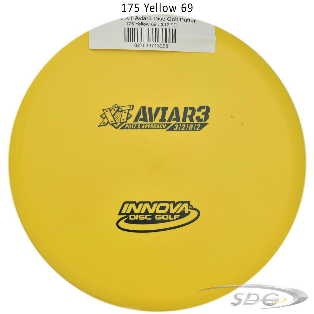 innova-xt-aviar3-disc-golf-putter 175 Yellow 69 