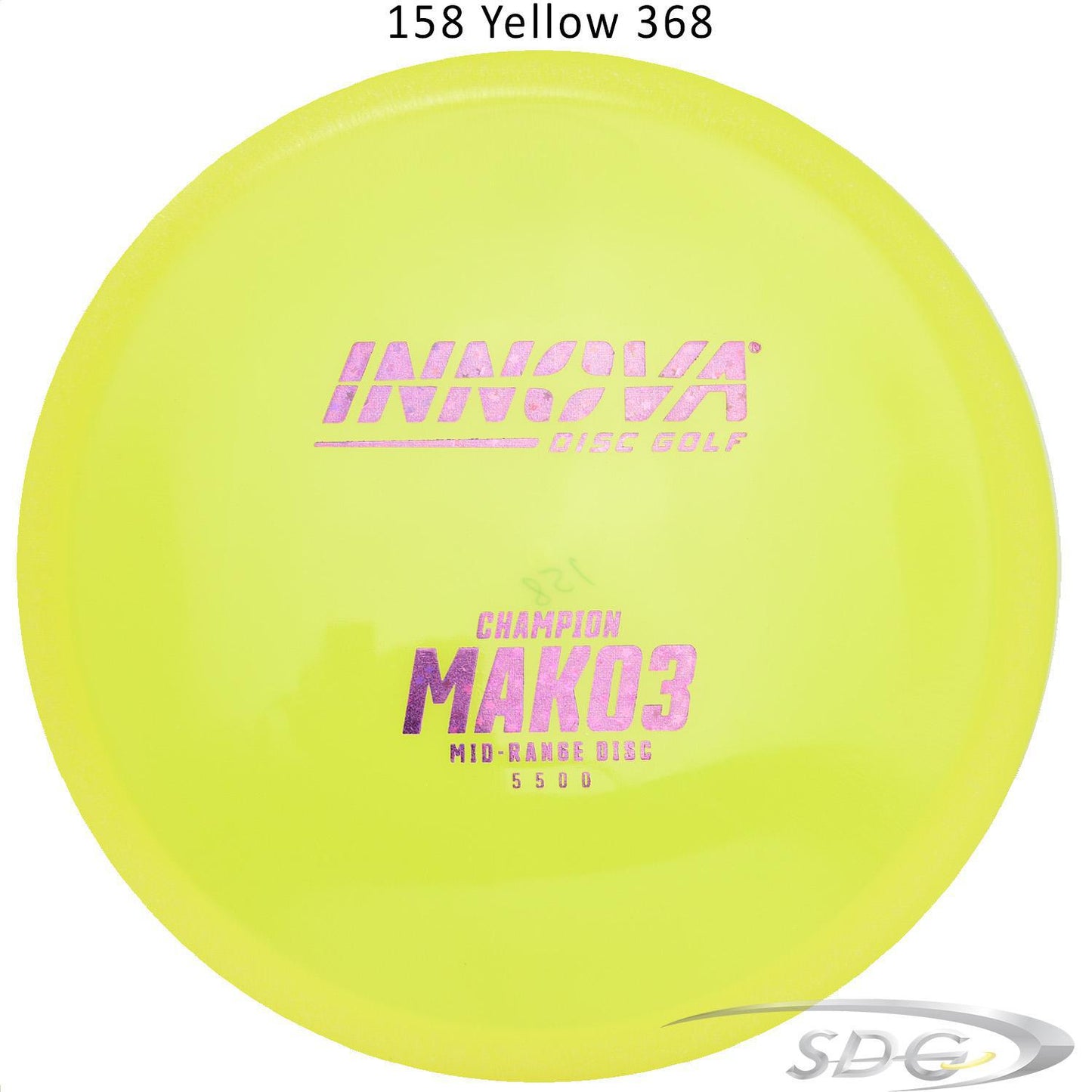 innova-champion-mako3-disc-golf-mid-range 158 Yellow 368 