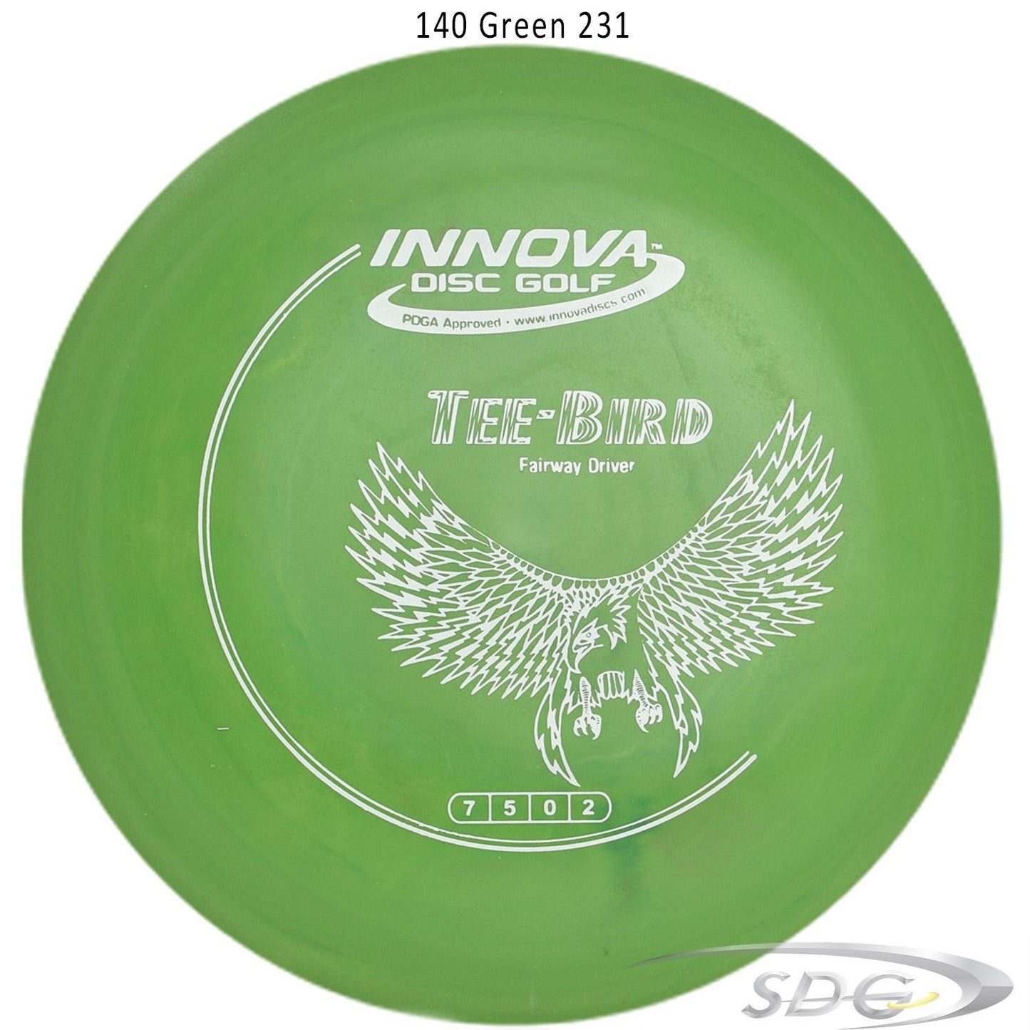 innova-dx-teebird-disc-golf-fairway-driver 140 Green 231 
