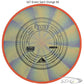 axiom-cosmic-electron-proxy-medium-disc-golf-putt-approach 167 Green Swirl-Orange 66 