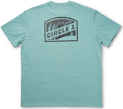 C1D Badge Tee - Sage