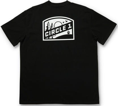 C1D Badge Tee - Black