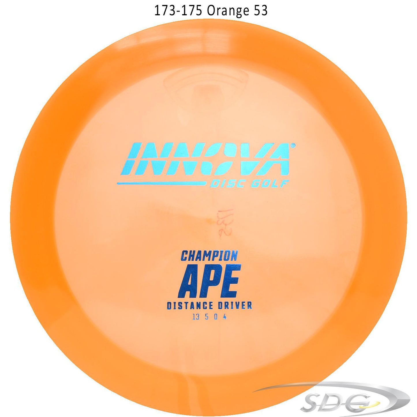 innova-champion-ape-disc-golf-distance-driver 173-175 Orange 53 