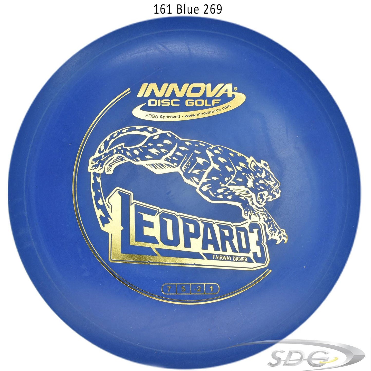 innova-dx-leopard3-disc-golf-fairway-driver 161 Blue 269 