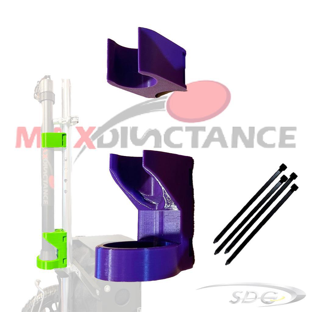 max-disctance-max-stick-cf16-5-cf10-cart-clips-disc-golf-accessories Purple 
