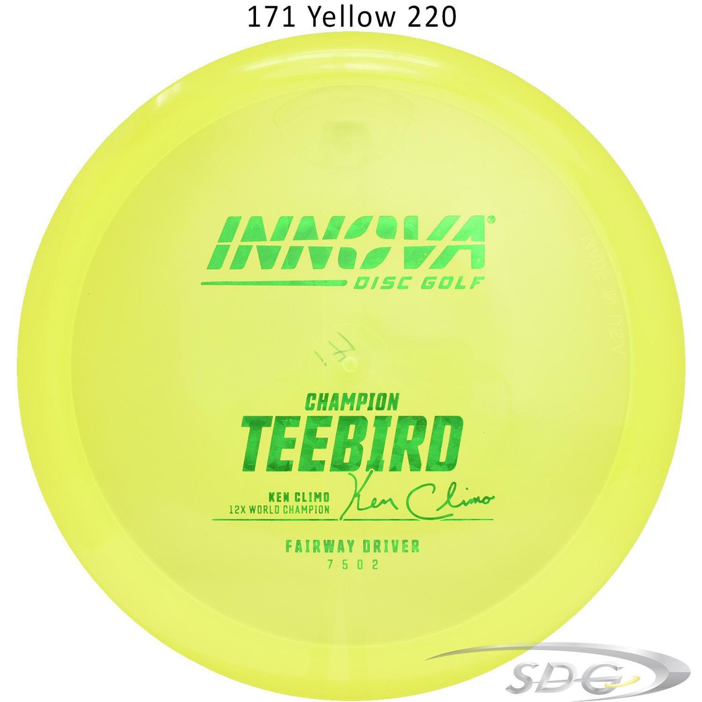 innova-champion-teebird-disc-golf-fairway-driver 171 Canary 180 