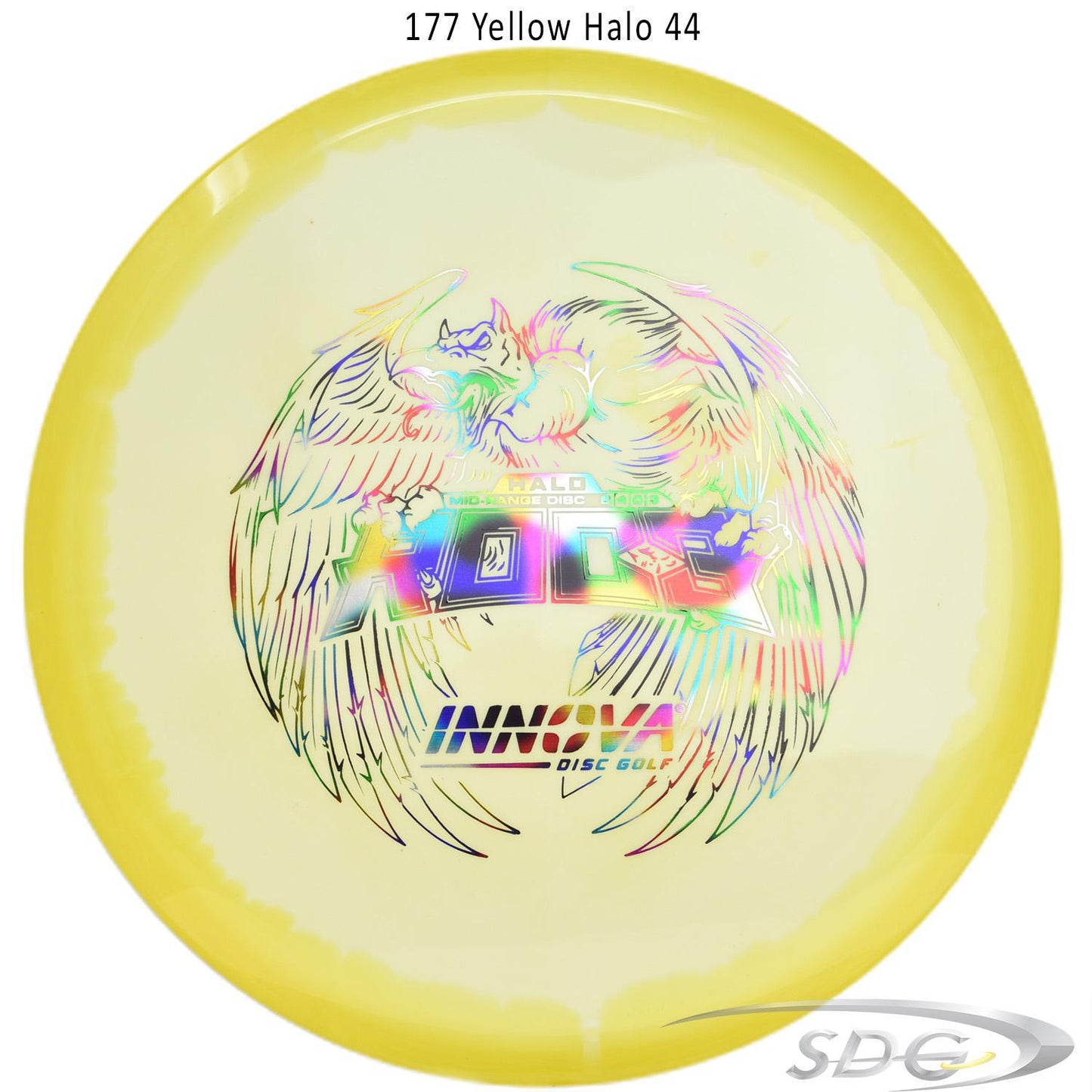 innova-halo-star-roc3-disc-golf-mid-range 177 Yellow Halo 44 