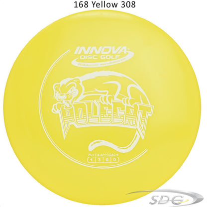 innova-dx-polecat-disc-golf-putter 168 Yellow 308 